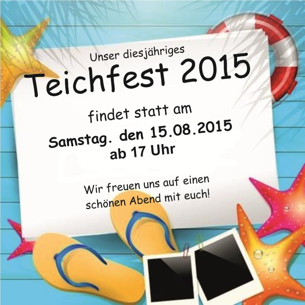 Teichfest 2015